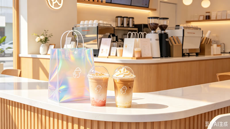 宁波奶茶店PVC包装袋